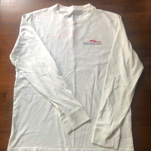 Boys M 12-14 vineyard vines long sleeve T-shirt